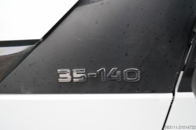 Tipper van IVECO DAILY 35-140 / WYWROTKA TYLNOZSYPOWA / BLI?NIAK