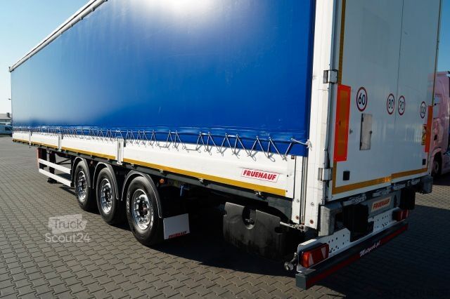 Open semitrailer with tarp FRUEHAUF FIRANKA / BURTOWA / STANDARD / MOCNA POD?OGA / O