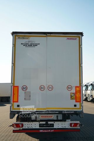 Open semitrailer with tarp FRUEHAUF FIRANKA / BURTOWA / STANDARD / MOCNA POD?OGA / O