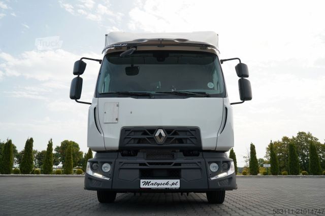 Camion jumbo RENAULT D 210 / 4x2 / KONTENER / 7,5M / WINDA DHOLLANDIA