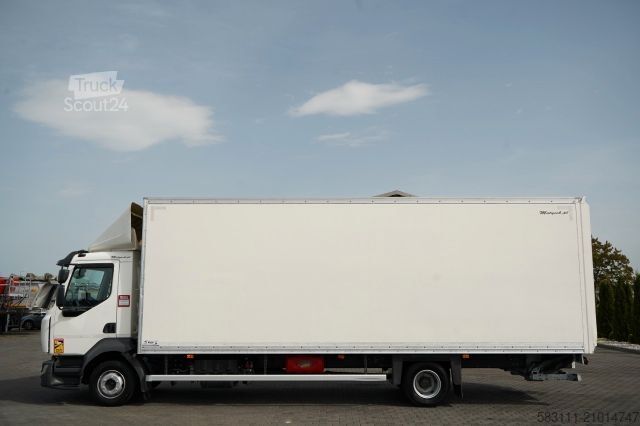 Camion jumbo RENAULT D 210 / 4x2 / KONTENER / 7,5M / WINDA DHOLLANDIA