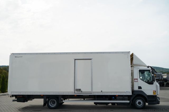 Camion jumbo RENAULT D 210 / 4x2 / KONTENER / 7,5M / WINDA DHOLLANDIA
