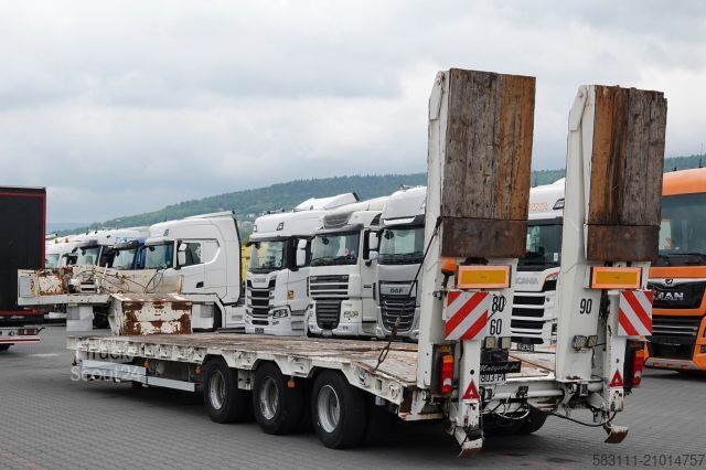 Низкорамный полуприцеп  ROBUSTE KAISER / NACZEPA LAWETA / NISKOPODWOZIOW