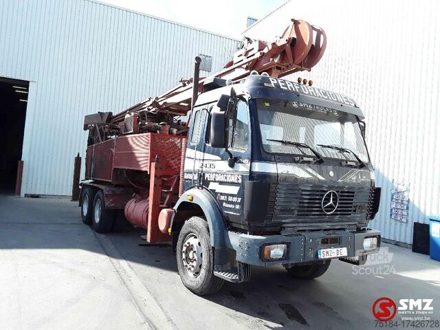 Furador de água Mercedes SK 2435 300M Foreuse eau Mercedes SK 2435 300M waterdrill Foreuse eau