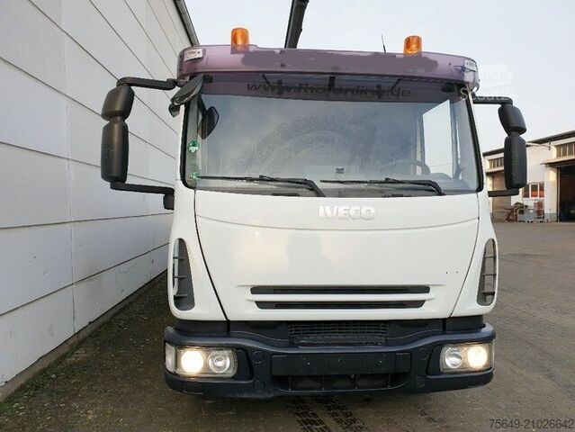 Camion équipé d'une grue Iveco EuroCargo 80E 18 4x2 Euro Cargo ML 80 E 18, Hiab Kran 060-2