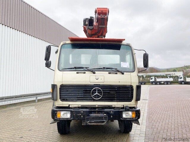 Grue montée sur camion Mercedes-Benz 2635 6x4 2635 6x4, V8, Heckkran Palfinger PK 28000, Funk, 28,5m-280kg