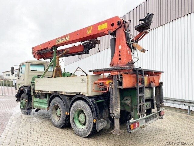 Grue montée sur camion Mercedes-Benz 2635 6x4 2635 6x4, V8, Heckkran Palfinger PK 28000, Funk, 28,5m-280kg