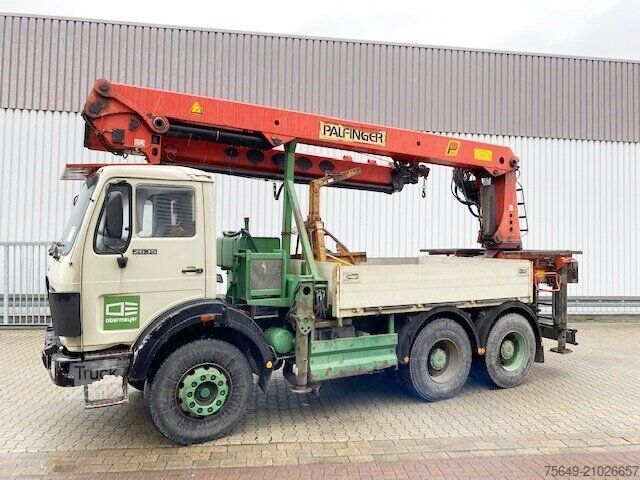 Grue montée sur camion Mercedes-Benz 2635 6x4 2635 6x4, V8, Heckkran Palfinger PK 28000, Funk, 28,5m-280kg