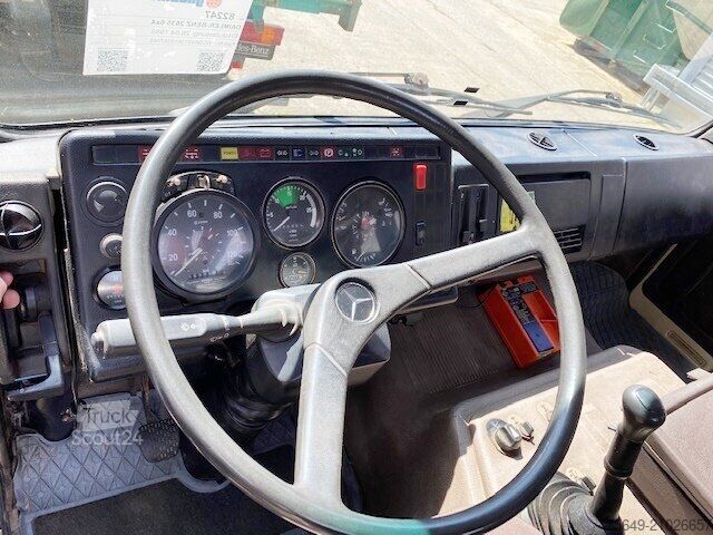 Grue montée sur camion Mercedes-Benz 2635 6x4 2635 6x4, V8, Heckkran Palfinger PK 28000, Funk, 28,5m-280kg