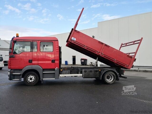 Driezijdige kipper MAN TGL 12.180 4x2 BB Doka TGL 12.180 4x2 BB Doka