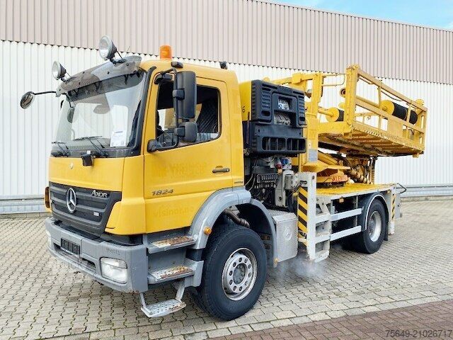 Special purpose truck Mercedes-Benz Axor 1824 K 4x2 Axor 1824 K 4x2, AMV Hubsteiger + Kompressor, Funk