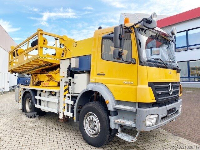 Special purpose truck Mercedes-Benz Axor 1824 K 4x2 Axor 1824 K 4x2, AMV Hubsteiger + Kompressor, Funk