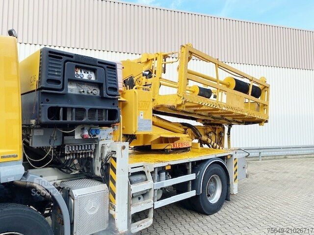 Special purpose truck Mercedes-Benz Axor 1824 K 4x2 Axor 1824 K 4x2, AMV Hubsteiger + Kompressor, Funk