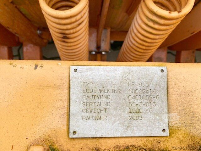 Speciale doeleinden vrachtwagen Schmidt MF 9.3 Schneeräumschild MF 9.3 Schneeräumschild