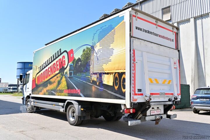 Camion frigorific Mercedes-Benz Atego 1221  E6 LBW Bett Schlafkabine 18 Paletten