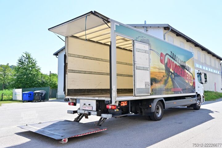 Camion frigorific Mercedes-Benz Atego 1221  E6 LBW Bett Schlafkabine 18 Paletten
