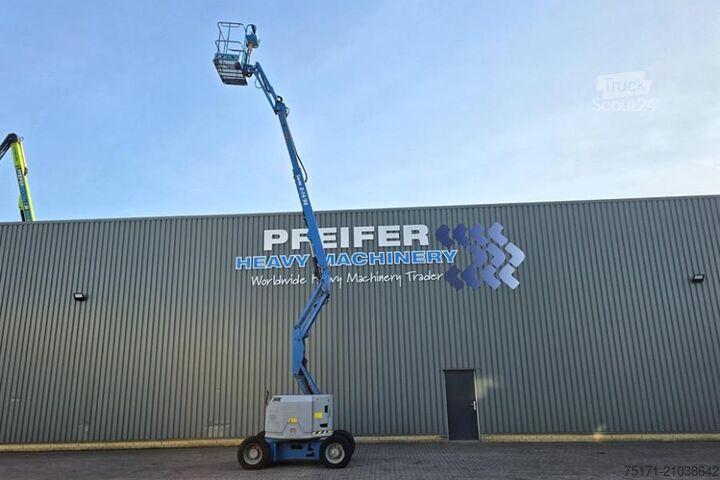 Articulated telescopic work platform Genie Z34/22 As-Is, Diesel, 4x4 Drive, 12.6m Working Hei