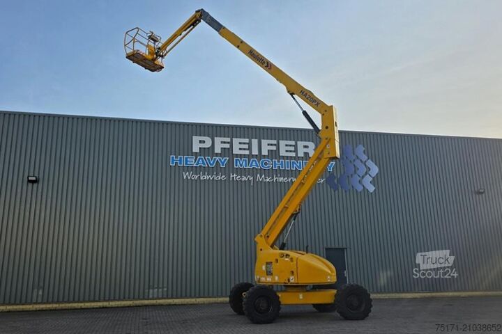 Scharnierende telescopische hoogwerker Haulotte HA20PX Diesel, 4x4x4 Drive, 20.7m Working Height,