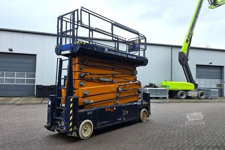 Pont élévateur à ciseaux PB Lifttechnik S225-12ES Electric, 22.5m Working Height, 450kg Ca