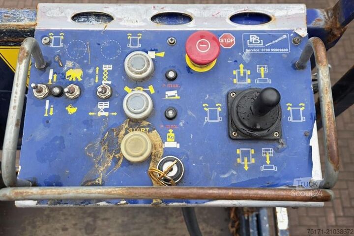 Pont élévateur à ciseaux PB Lifttechnik S225-12ES Electric, 22.5m Working Height, 450kg Ca