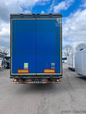 Open oplegger met zeil KRONE SD-P 24/L-13.62 Curtainsider MegaLiner