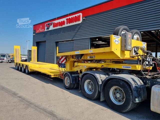 Long material semitrailer Kaiser PORTE ENGIN 4+1