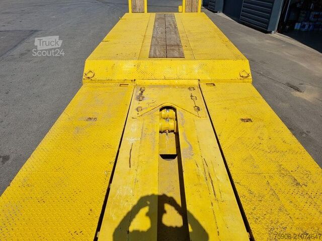 Long material semitrailer Kaiser PORTE ENGIN 4+1