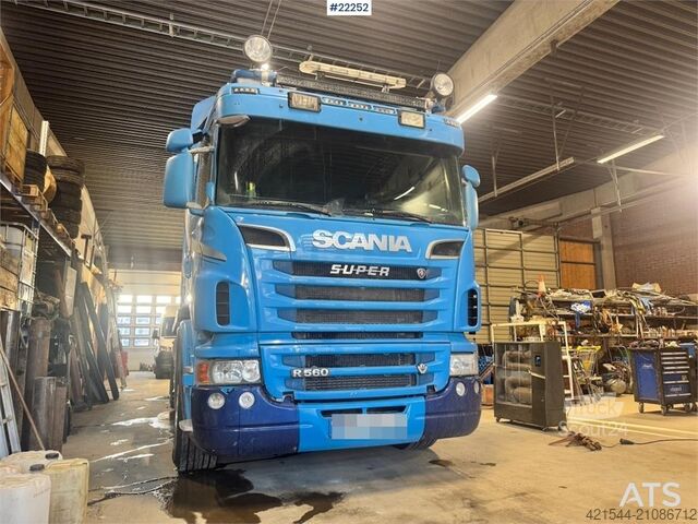 System för krokarm Scania R560 hook loader