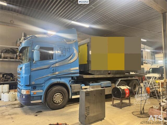 System för krokarm Scania R560 hook loader