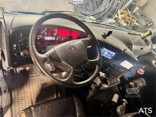 System för krokarm Scania R560 hook loader