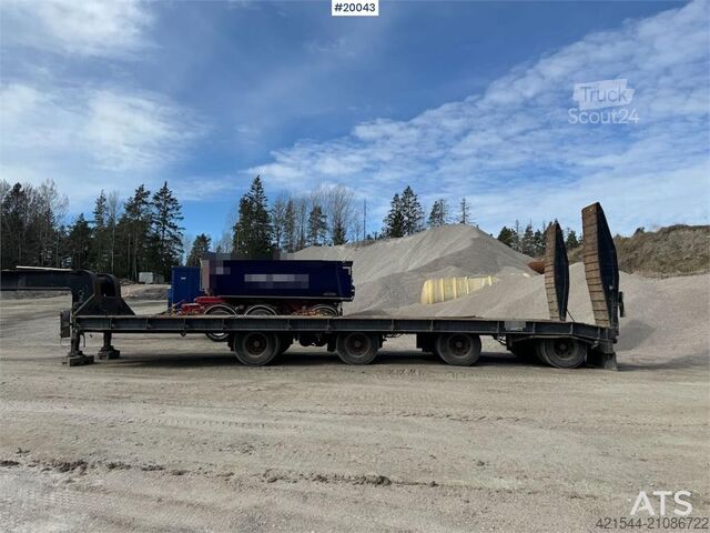 Carregador baixo Vang SHSL 1111 Machine semi with hooklift and turntable