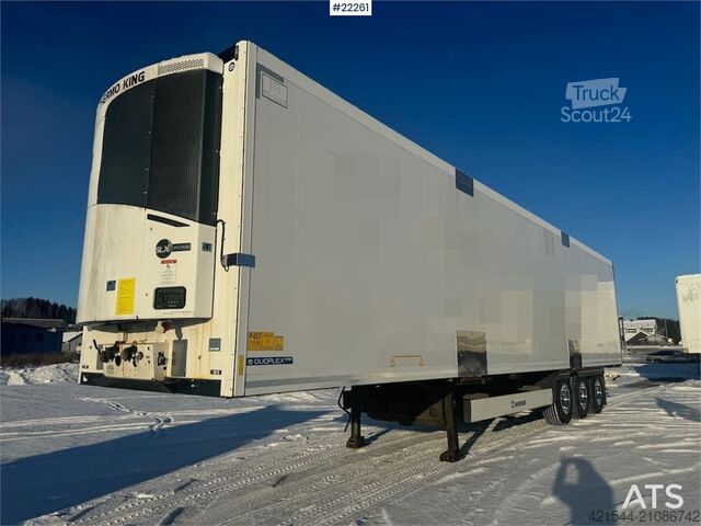 Krone box semi-trailer with Thermo King unit Krone box semi-trailer with Thermo King unit