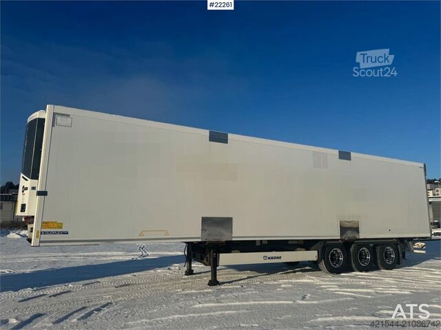 Krone box semi-trailer with Thermo King unit Krone box semi-trailer with Thermo King unit