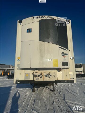 Krone box semi-trailer with Thermo King unit Krone box semi-trailer with Thermo King unit