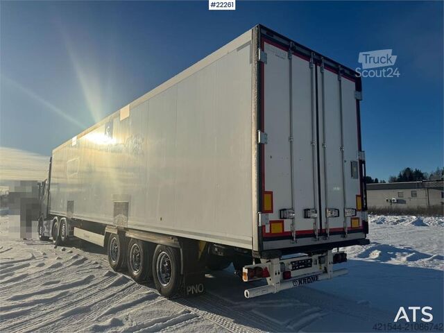 Krone box semi-trailer with Thermo King unit Krone box semi-trailer with Thermo King unit
