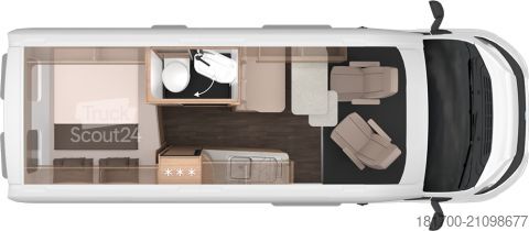 Camper van Knaus BoxLife 600 MQ Platinum Selection *2026*Hubbett* Gästebett*
