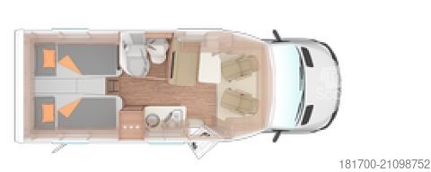 Halvintegreret autocamper Weinsberg CaraCompact 640 MEG EDITION [PEPPER] *bis 5 Tage*Probewohnen*