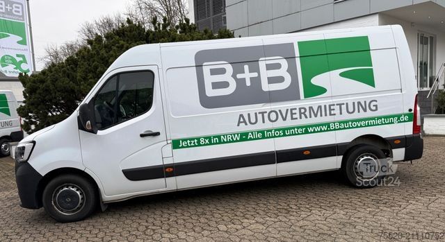 Dubă cu acoperiș înalt RENAULT Master Hochkasten 3,5t dCI 135 L3H2 AHK PDC