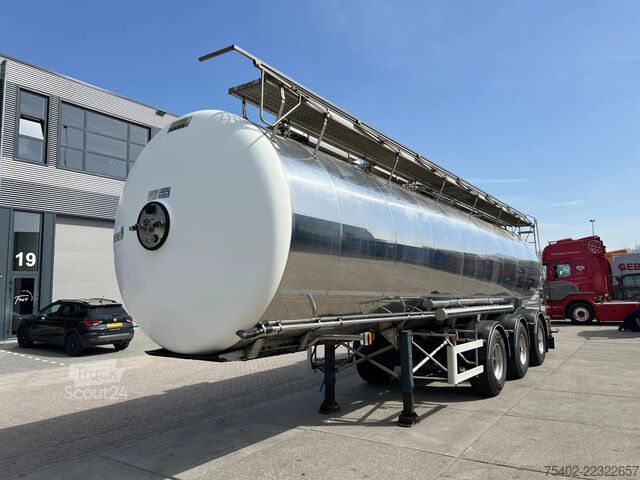 Tank Magyar Inox Food Tank / 36.450 Lit / Steering Axle