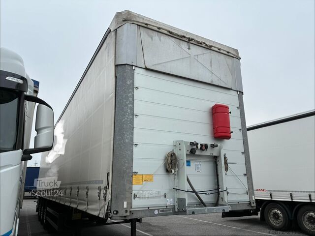 Open semitrailer with tarp Schmitz Cargobull TAULINER CON ELEVACION