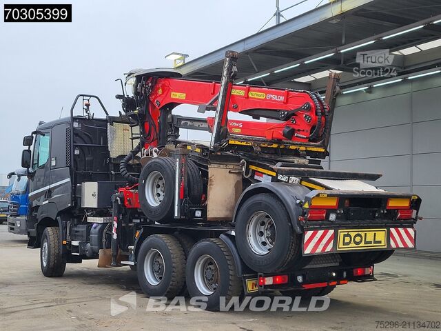 MTS standard Renault K 520 K 6X6 Palfinger S260L87 Holz Crane wood t...