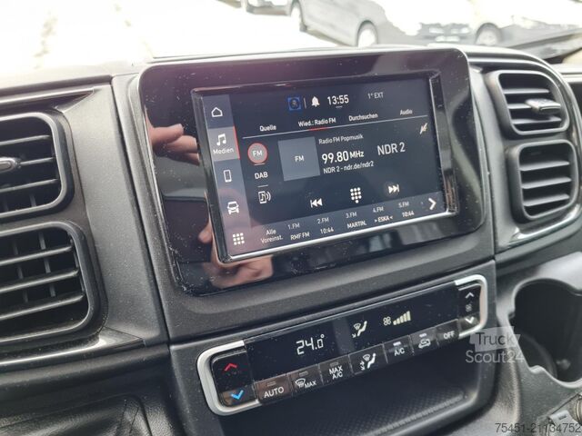 Curtain sider van Fiat Ducato 35 Pritsche Plane 180 Schlafkab. Klima