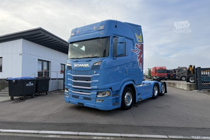 Standard tractor unit Scania S520 V8 6x2 Retarder Kipphydraulik / Swiss-Vehicle