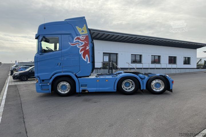Standard tractor unit Scania S520 V8 6x2 Retarder Kipphydraulik / Swiss-Vehicle