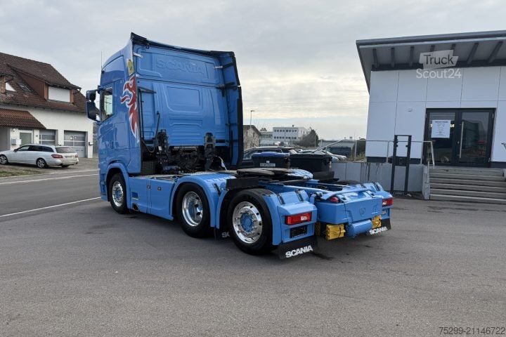 Standard tractor unit Scania S520 V8 6x2 Retarder Kipphydraulik / Swiss-Vehicle