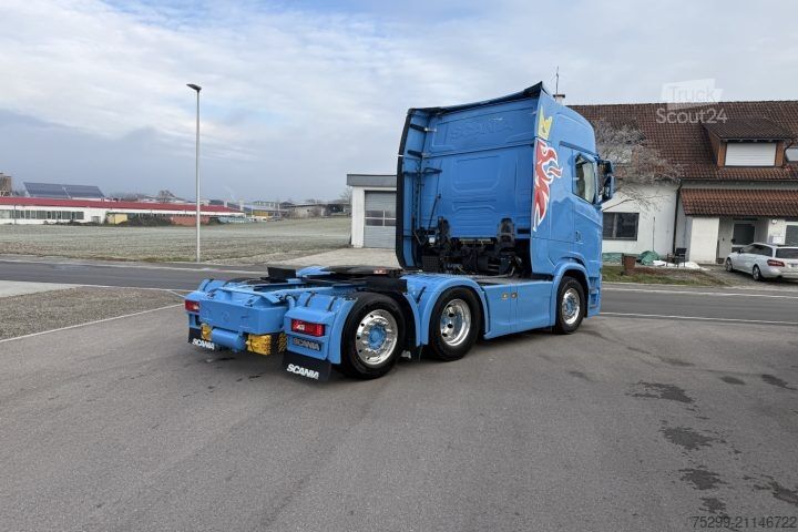 Standard tractor unit Scania S520 V8 6x2 Retarder Kipphydraulik / Swiss-Vehicle