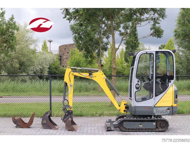 міні-екскаватор WACKER NEUSON ET16 | DUTCH LOW HOURS | 3 BUCKETS | HYDR. QC