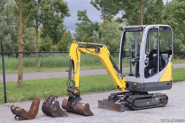 міні-екскаватор WACKER NEUSON ET16 | DUTCH LOW HOURS | 3 BUCKETS | HYDR. QC