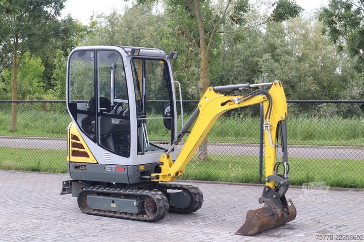 міні-екскаватор WACKER NEUSON ET16 | DUTCH LOW HOURS | 3 BUCKETS | HYDR. QC
