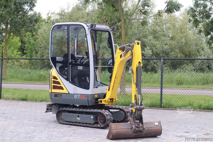 міні-екскаватор WACKER NEUSON ET16 | DUTCH LOW HOURS | 3 BUCKETS | HYDR. QC